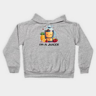 Fruit Juicer I'm A Juicer Funny Health Novelty Kids Hoodie